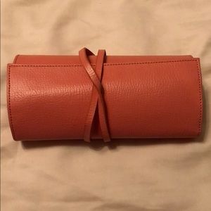 Morelle & Co leather jewelry travel case